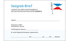 Urkunde Seegrab-Brief